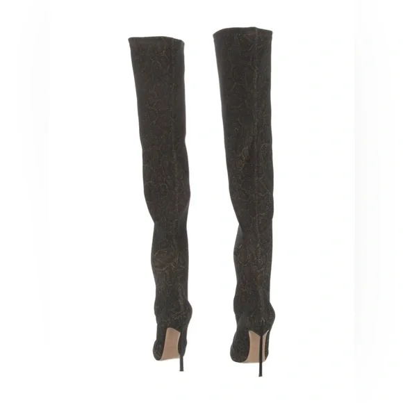 Casadei Over-the-Knee Blade Boots - Picture 3 of 6